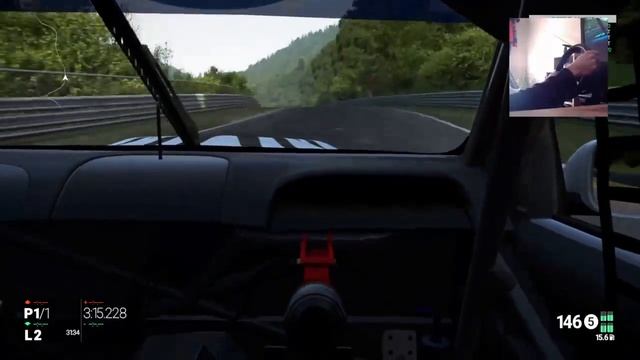 Project Cars Ford Falcon V8 Supercar @ Nordschleife Test. 6:51 lap смотреть онлайн
