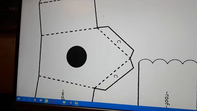 Модели из бумаги 49. Макет скворечника. смотреть онлайн