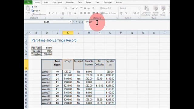 Cool Excel Formulae: Dynamic Table Headers смотреть онлайн