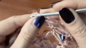 Бактус ажурный крючком, соломоновыми петлями. Мини-шаль, ажур.