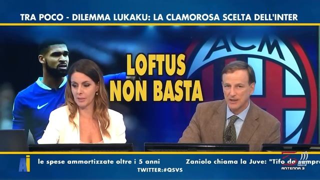 NON SOLO LOFTUS, IL MILAN SI RIFA' IL CENTROCAMPO. POI IL CASTING PER LA PUNTA смотреть онлайн