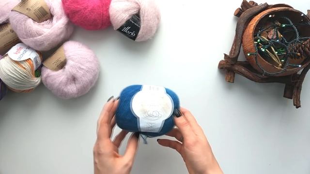 Мои обновки пряжи. ДЕКАБРЬ 2016. An'Me смотреть онлайн