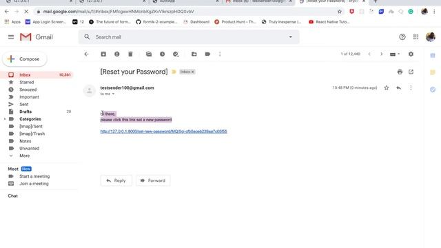 Django Authentication Tutorial RESET A USERS PASSWORD смотреть онлайн