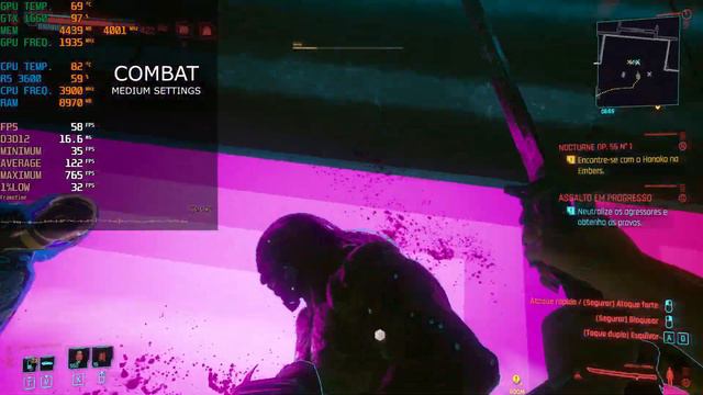 Cyberpunk 2077 New 1.05 Patch | GTX 1660 + RYZEN 5 3600 (ALL SETTINGS) | Driving + Combat смотреть онлайн