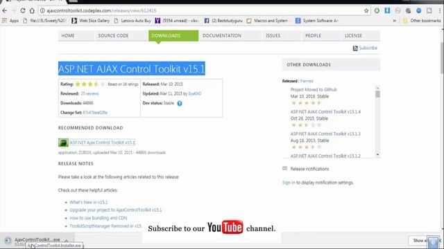 How to Download and Install Ajax Toolkit Control in Asp.Net C# | Hindi | Free Online Learning Class смотреть онлайн
