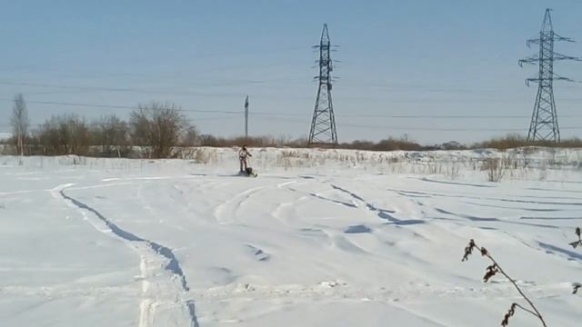 Самодельный снегокат ,,фирит,, смотреть онлайн