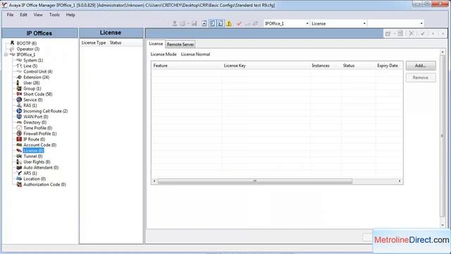 Avaya IP Office How To Install IP Office licenses смотреть онлайн