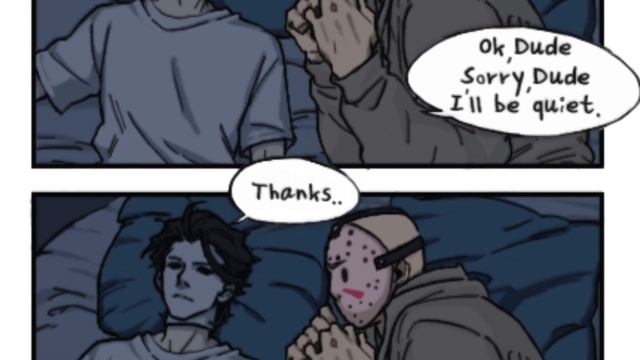 Jason and Michael Comic - Jason Wants to Play | of Cotton Albumen смотреть онлайн