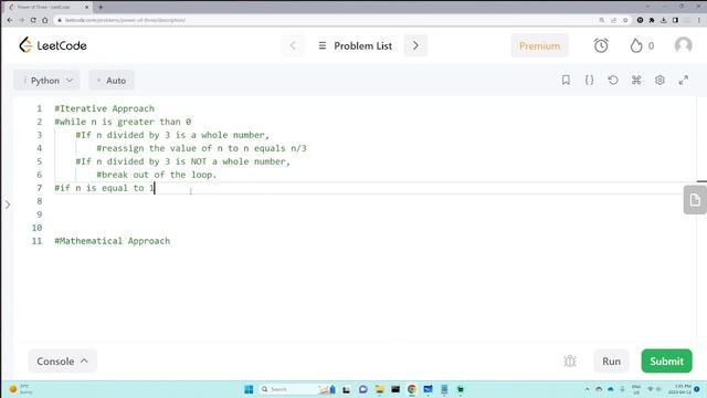 326. Power of Three - Python LeetCode Solution смотреть онлайн