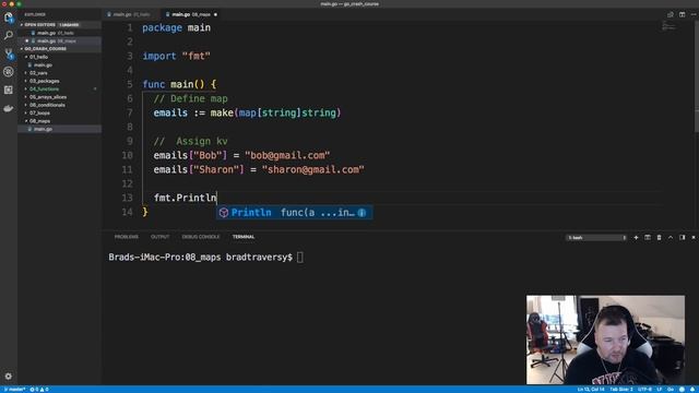 Go / Golang Crash Course смотреть онлайн