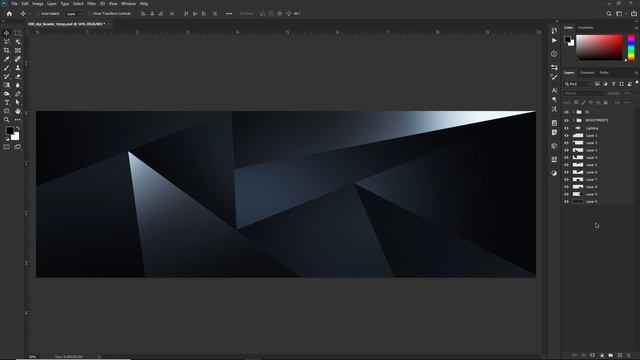 Abstract Shape Twitter Header Tutorial [EASY] | FREE PSD | Photoshop CC | MarioTGraphics смотреть онлайн