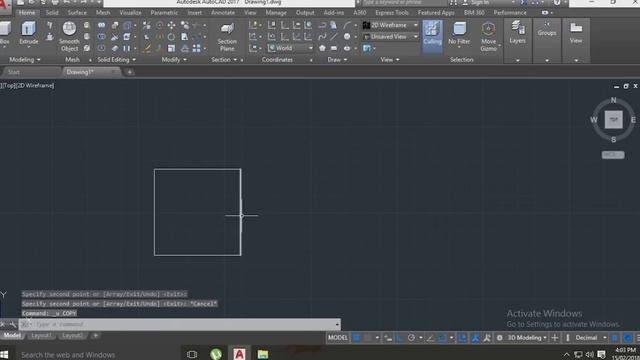AutoCAD OFFSET & COPY Command with Working in Hindi | Autocad Training in Hindi смотреть онлайн