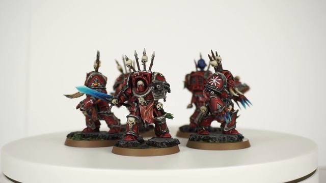 Chaos Space Marines - Word Bearers - Chaos Terminators смотреть онлайн