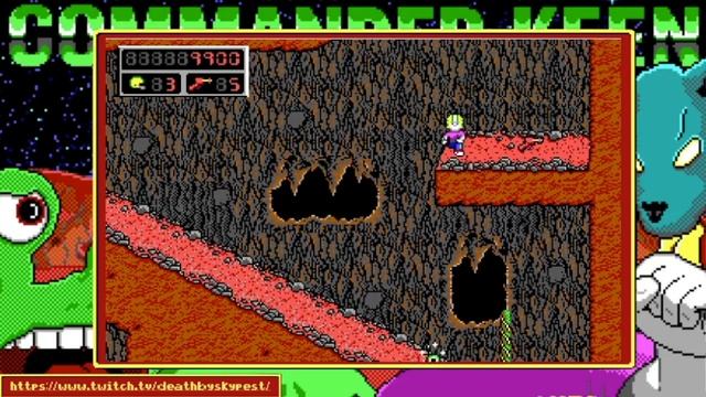 Commander Keen 1 - Marooned on Mars (Galaxy Remake) Playthrough смотреть онлайн