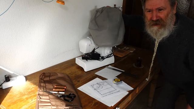 DIY Canvas Plash-Palatka Poncho-Tarp, 1st-part getting ready and warming up for the project смотреть онлайн