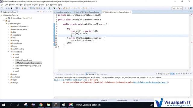 Advanced Java Tutorials #1 - Features of Java 7 - Visualpath смотреть онлайн