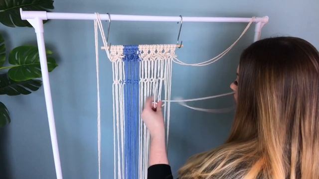 DIY MACRAME Wall Hanging Tutorial смотреть онлайн