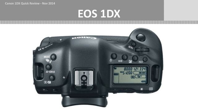 2014-2015 - CANON 1DX - QUICK DSLR CAMERA REVIEW смотреть онлайн