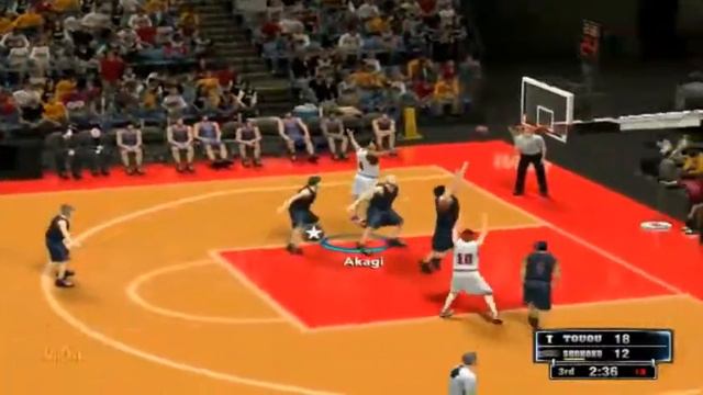 Shohoku vs Too Academy (Slamdunk vs Kuroko no Basket gameplay) смотреть онлайн