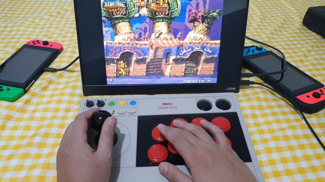 8bitdo Arcade Stick Unboxing, Review and Gameplay смотреть онлайн