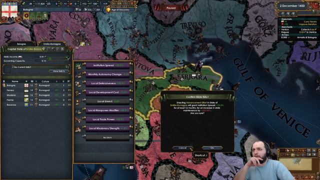 LA BATTAGLIA PER L'EMILIA || BOLOGNA ► TEXAS - EUROPA UNIVERSALIS 4 (1.36) || Gameplay ITA #2 смотреть онлайн