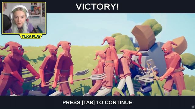 ЗЕВС против РЫЦАРЕЙ и МАМОНТА ► TABS ► УГАРНЫЕ БИТВЫ в ТАБС ► Totally Accurate Battle Simulator смотреть онлайн