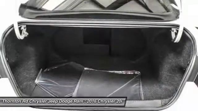 2016 Chrysler 200 Lithia Springs GA 16905 смотреть онлайн