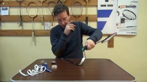 Как намотать базовую бадминтонную намотку