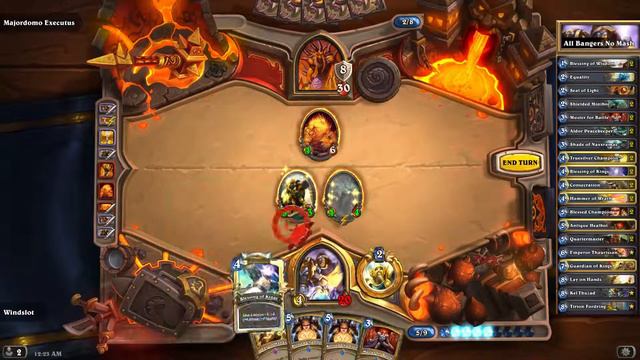 Hearthstone - BRM Heroic Majordomo & Ragnaros смотреть онлайн