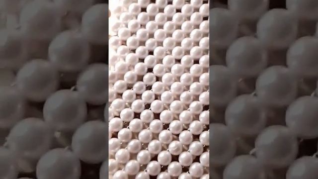 Белая сумочка из бус!!! смотреть онлайн
