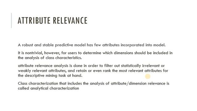 Attribute relavence смотреть онлайн