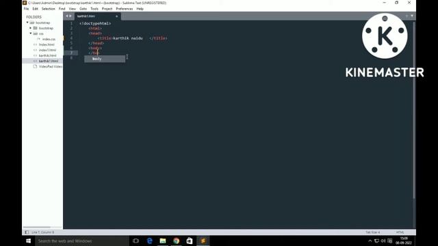 Coding in telugu episode 2|| coding in telugu | #html #coding #bootstrap #css #website #webdesign смотреть онлайн