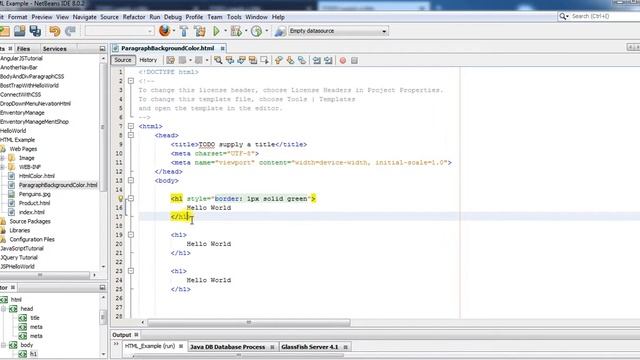 36 HTML Border and color смотреть онлайн