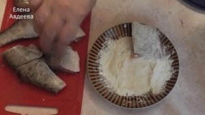 Жареная щука с хрустящей шкуркой