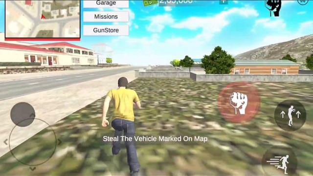 Confronting mafia members and Hi-jacking their vehicles in,"Grand Theft Mafia City." Android. смотреть онлайн
