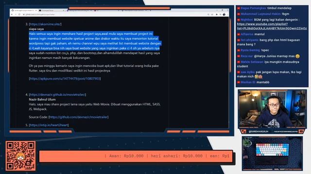 Project Showcase 20 Februari 2021 | ketik !commands смотреть онлайн