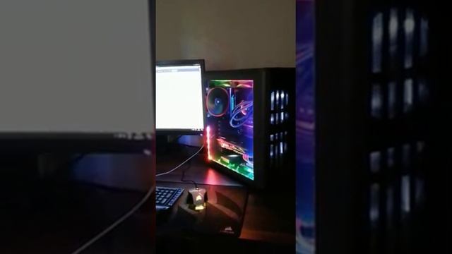 Gaming PC i5 7600K Nzxt Kraken X62 Hue+ смотреть онлайн