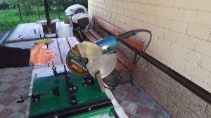 Отрезной станок по металлу и дереву из болгарки своими руками