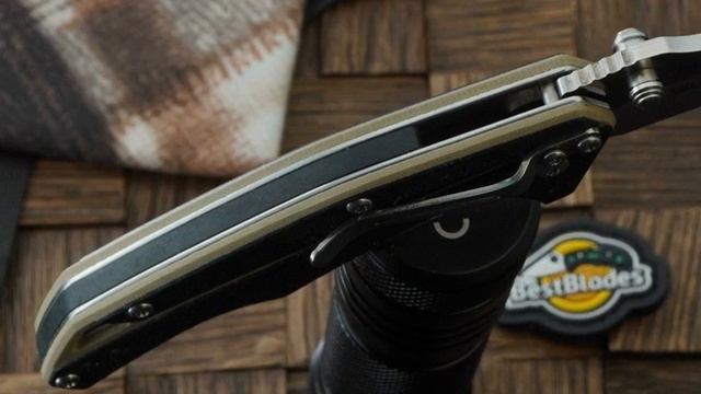 Складной нож Sanrenmu 7076LUX-GHV смотреть онлайн