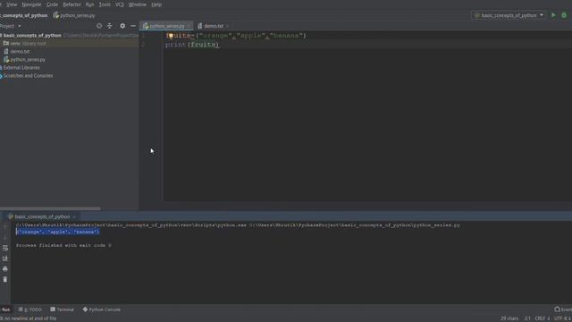 Tuples in python смотреть онлайн