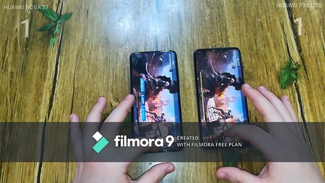 Huawei Nova 5T VS Huawei P30 Speed test смотреть онлайн
