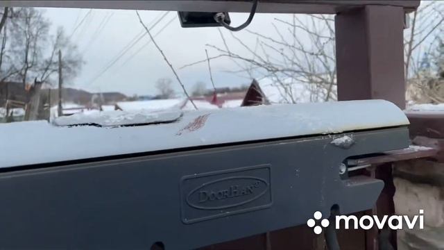 Устраняем проблему распашных ворот DoorHan. смотреть онлайн
