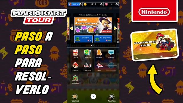 SOLUCION ( ERROR 806-7220 ) PASO A PASO - MARIO KART TOUR смотреть онлайн