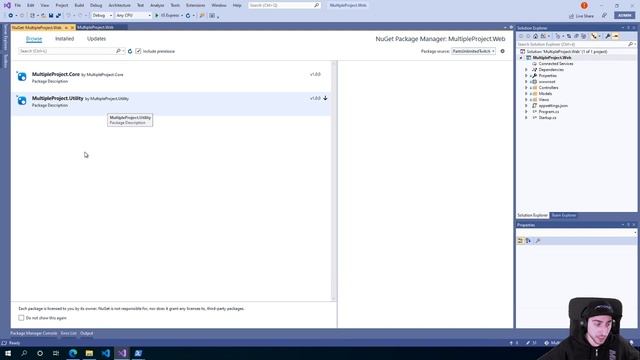 Deploy di applicazioni con più progetti (.NET Core - NuGet) - DevOps Lunch смотреть онлайн