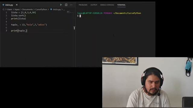 listas, sets y tuplas - Python (diferencias) смотреть онлайн
