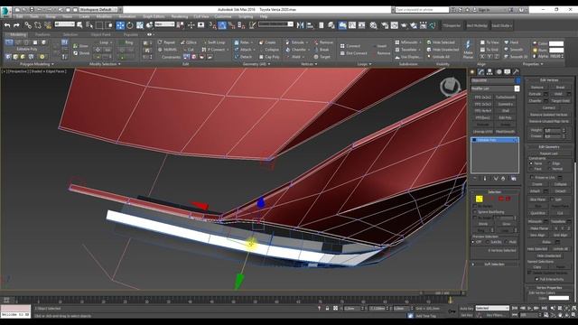 3Ds Max Моделирование автомобиля Toyota Venza 2021 часть 5 смотреть онлайн