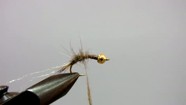 Нахлыст. Вязание мушки Pearl Hare's Ear