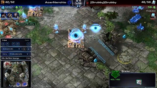 Game Video StarCraft 2 Nerchio Vs Grubby ZvP HotS Starcraft 2 So Pro Game 2 смотреть онлайн