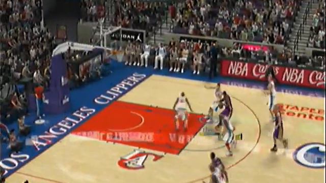 NBA 2k10 - (3 of 4) - Travis Outlaw Goes Out of His Head in 4th смотреть онлайн