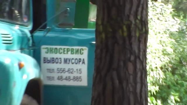 Свалка мусора у кафе "Елочка" смотреть онлайн